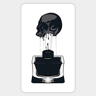 Skull Ink Sticker